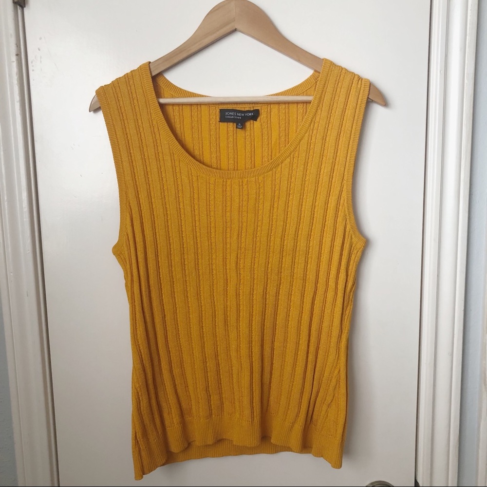 Jones New York Knit Tank Size Large